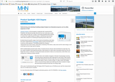 Multi-Housing News (MHN) Product Spotlight - November 2016