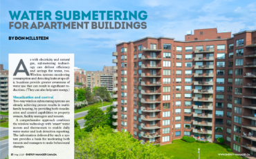 Energy Manager Canada Feature Article:Water Submetering for Apartments - August, 2019