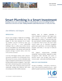 Whitepaper: January 2022 - Smart Plumbing is a Smart Investment