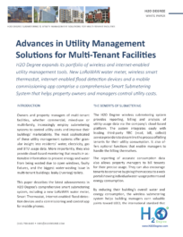 Advances in Utility Management Solutions for Multi-Tenant Facilities